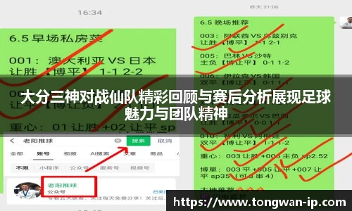 大分三神对战仙队精彩回顾与赛后分析展现足球魅力与团队精神